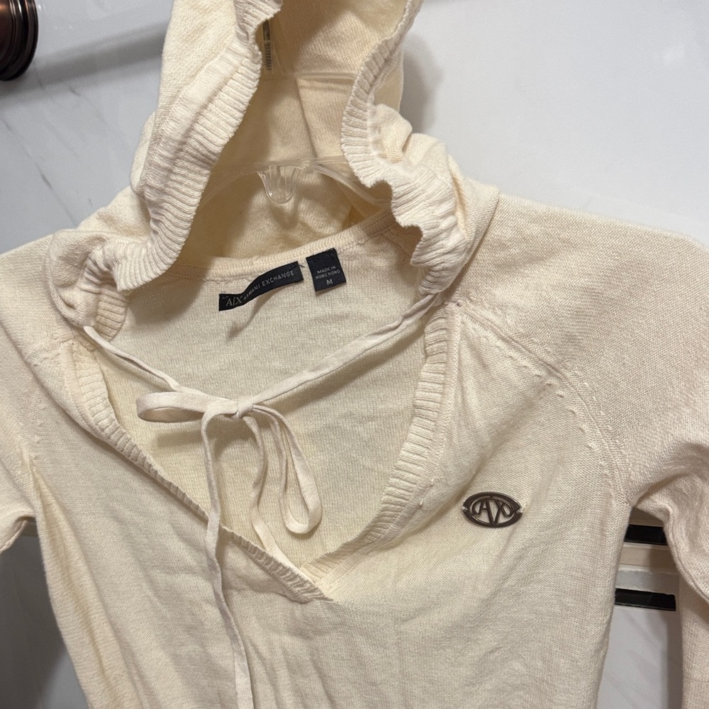 Armani Exchange Hoodie Knit Sweater